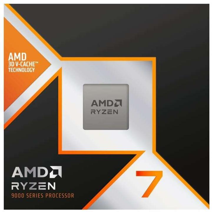 Actual product image AMD Ryzen 7 9850X3D (AM5, 4.70 GHz, 8 -Core)