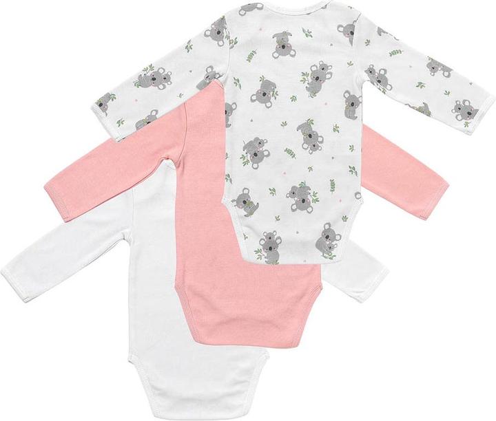 Produktbild Schlummersack Bio Baby-Bodys langarm 3er-Pack (80)