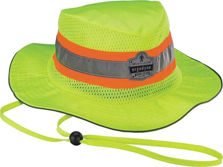 Image du produit Ergodyne Chapeau de soleil rafraîchissant Ranger Chill-Its 8935MF Hi-Vis, citron vert, taille L/XL (XL)