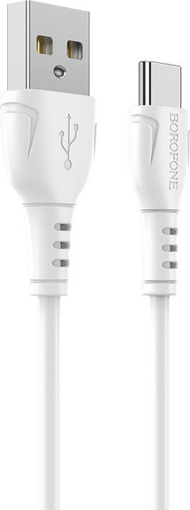 Produktbild Borofone USB-A to USB-C BX51 Triumph MP, 18W, 2A, 1m, weiss (1 m)