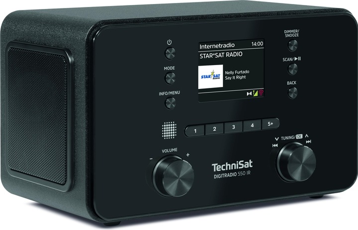 Actual product image TechniSat DigitRadio 550 IR (VHF, DAB+, Web radio, Wi-Fi, UNDOC)