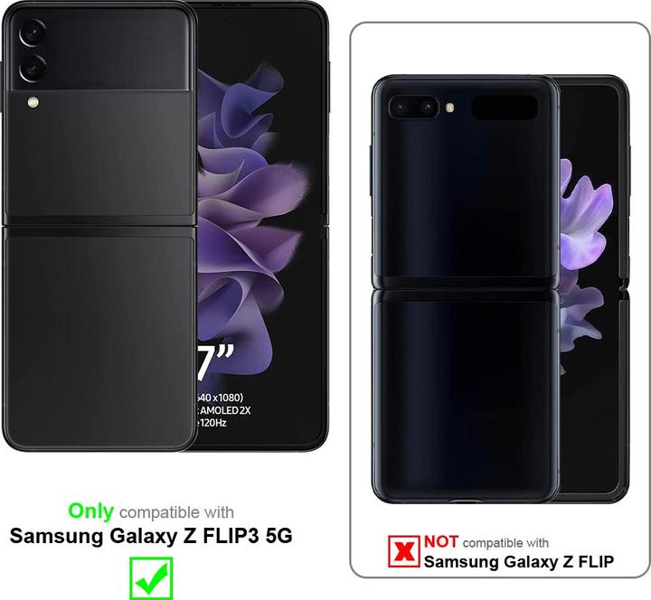 Produktbild Cadorabo Handykette für Samsung Galaxy Z FLIP3 5G Necklace Hülle mit verstellbarem Kordelband