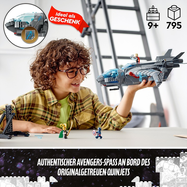 Image du produit LEGO Le quinjet des Avengers (76248, LEGO Marvel)