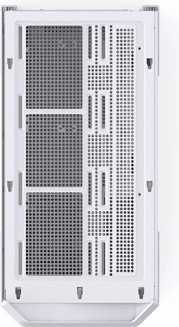 Produktbild Jonsbo D400 PC-Gehäuse, Midi Tower, ATX, Tempered Glass - weiss (ATX, mATX, Mini-ITX)