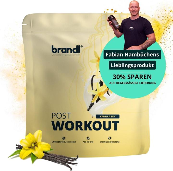 Image du produit Brandl Pulver Post Workout 2.0 Whey Vanille 1000 g (Chocolat, 1 x, 1000 g)