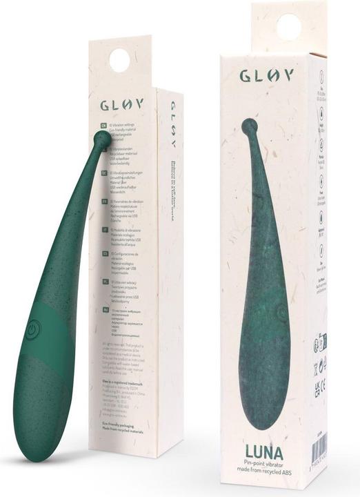 Produktbild Gløv Luna Eco PinPoint Vibrator Grün