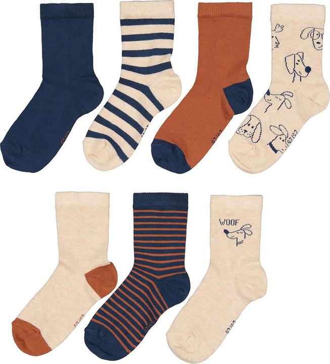 Actual product image La Redoute Collections 7 pairs of socks (pack of 7, 18)