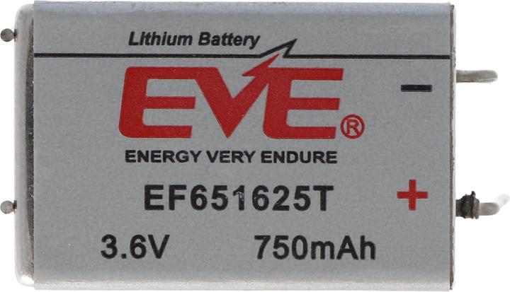 Produktbild Eve EF651625T Lithium-thionyl Chloride Li-SOCl2 Battery (750 mAh)