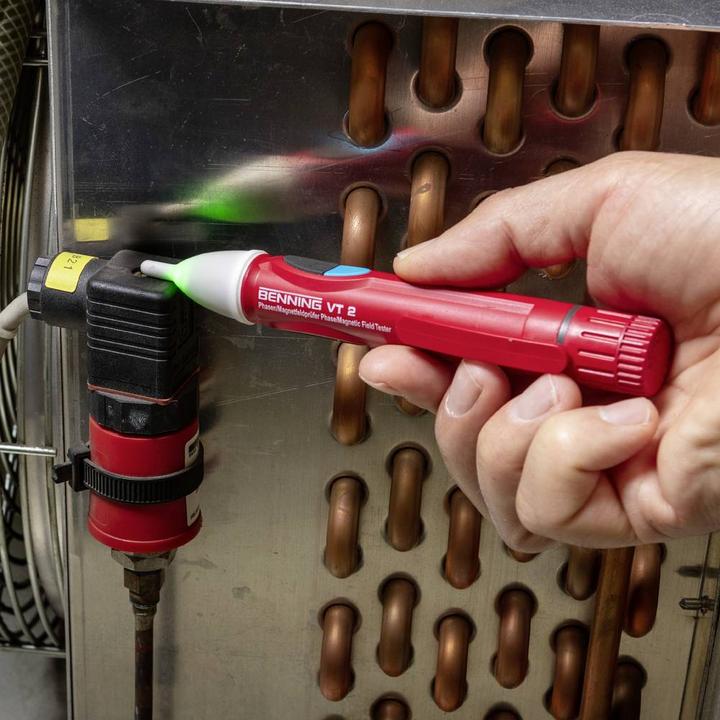Immagine prodotto Benning Tester di tensione senza contatto Tester di fase e di campo magnetico (CAT III 1000V, CAT IV 600V)