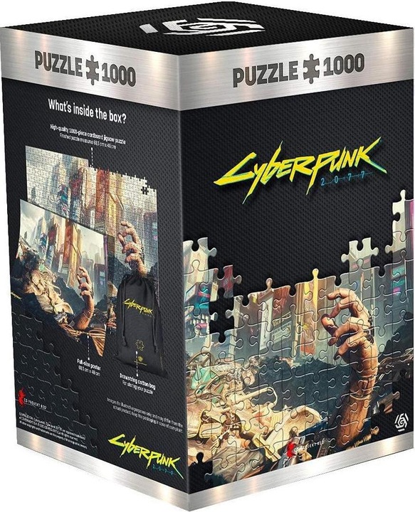 Produktbild GED Cyberpunk 2077 : Hand - Puzzle 1000 Pezzi (1000 Teile)