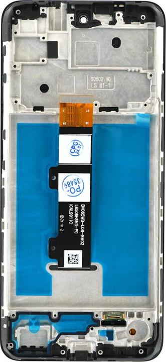 Actual product image OEM Display + frame for Motorola E30 black (Display)