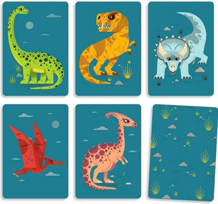Immagine prodotto Djeco Gioco di carte Dino Draft (mult) (2 - 4 Giocatori)