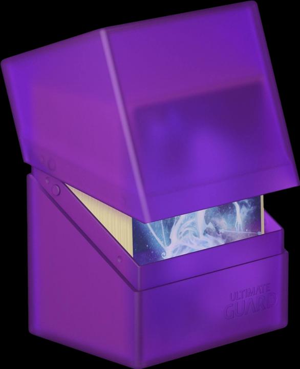 Produktbild Ultimate Guard UGD010687 - Boulder Kartenbox - 80+ Karten, Standardgrösse, amathyst