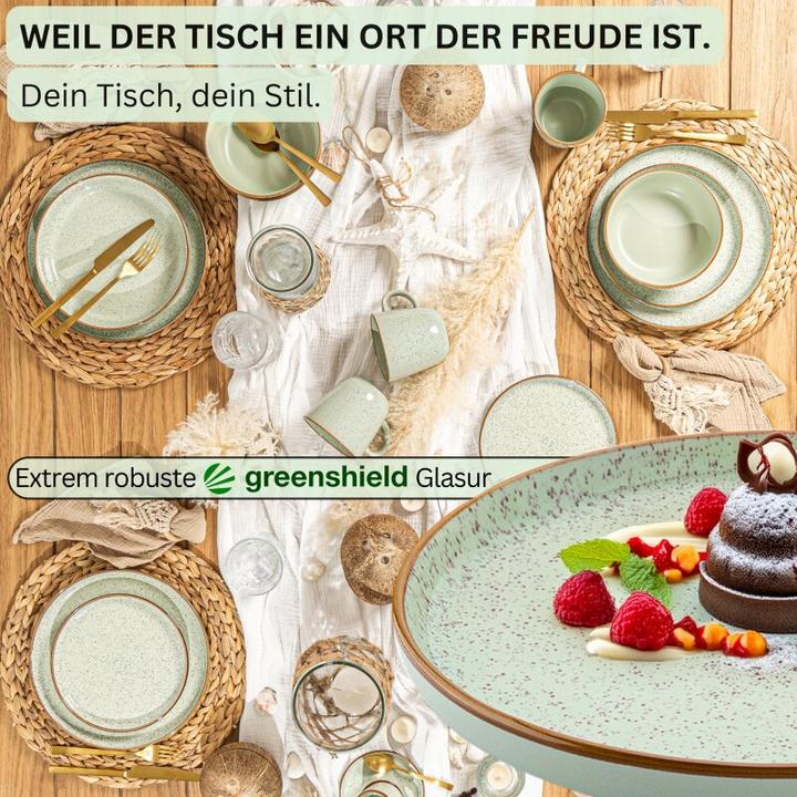 Produktbild Sänger Geschirr Kombiservice Rio Minze (20 Stk.)