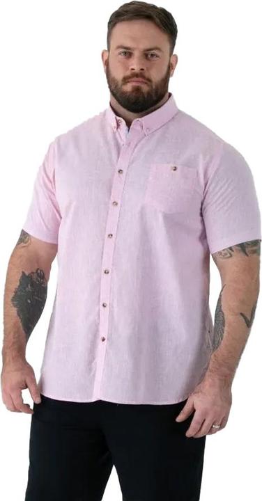 Immagine prodotto DUKE Clarke D555 Camicia Kingsize Lino Uomo (5XL)