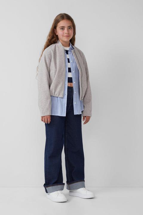 Produktbild s.Oliver Strickpullunder Verkürztes Stricktop aus Viskosemix im Slim Fit (146, 152)
