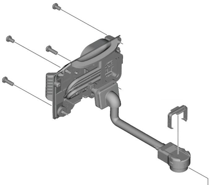 Actual product image Shimano Cable connector unit BM-EN600 upper housing 250 mm
