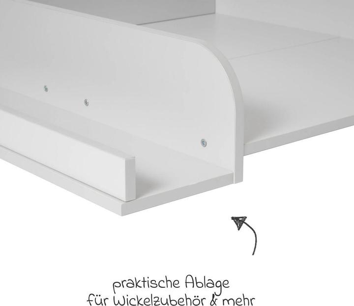 Actual product image Kindsgard Changing unit tikla plus for washing machines grey