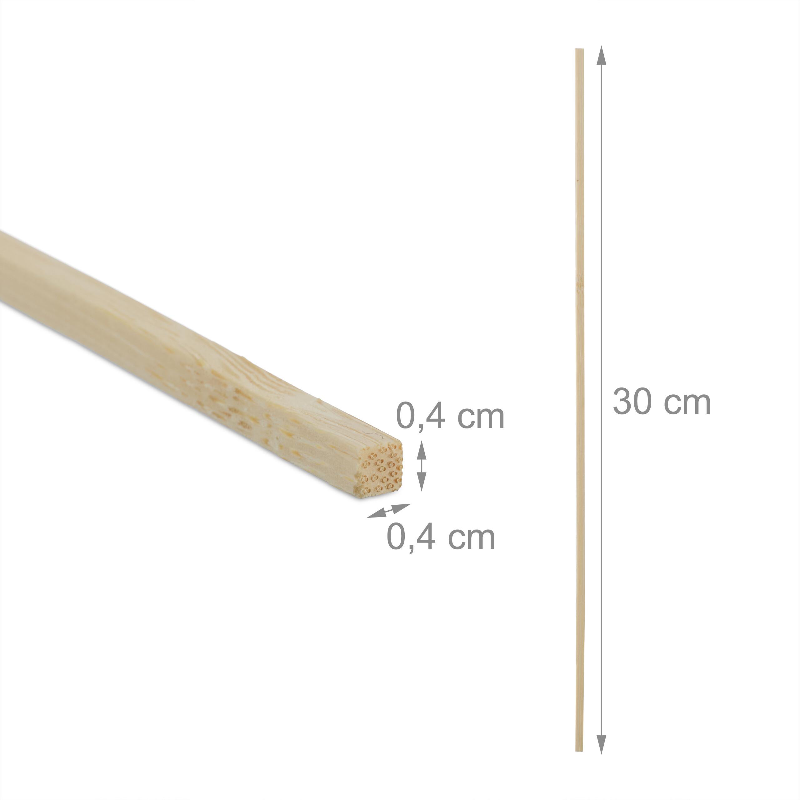 Thumbnail - Relaxdays 200x Bambusstäbe