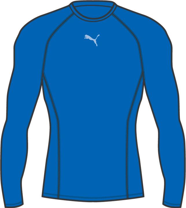 Actual product image Puma LIGA Baselayer Tee LS Jr-655921 (128)