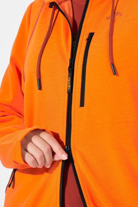 Actual product image Ulla Popken Zip-Up Performance Sweatshirt (54, 56)