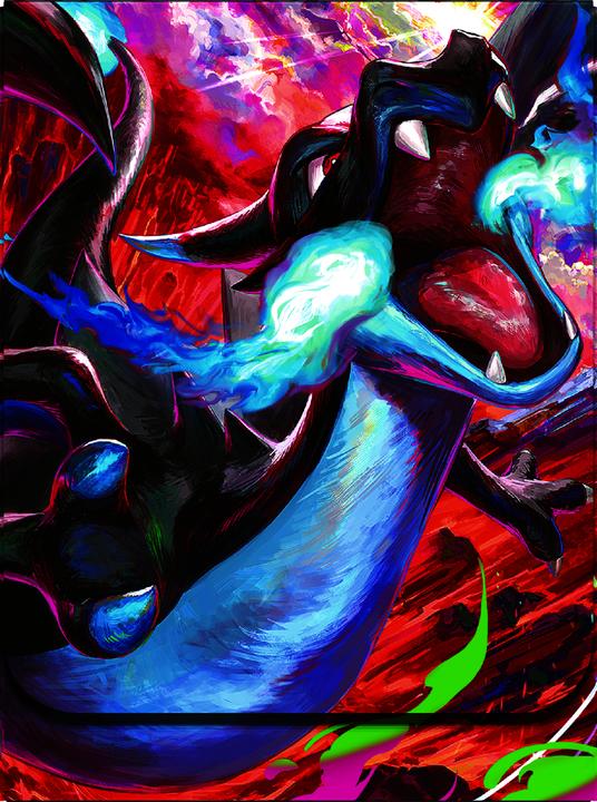 Actual product image Pokémon P-EN Mega Charizard Ultra Premium Collection (English, Box Set & Collection)