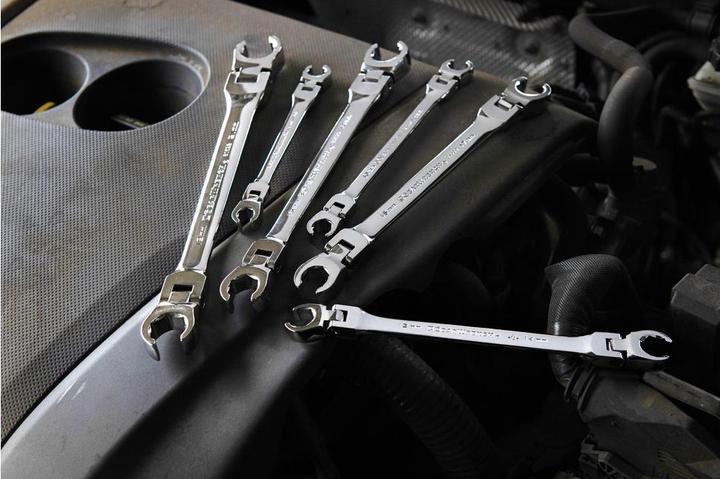 Actual product image Gear Wrench Offener Gelenk-Ringschlüsselsatz, 6-tlg.