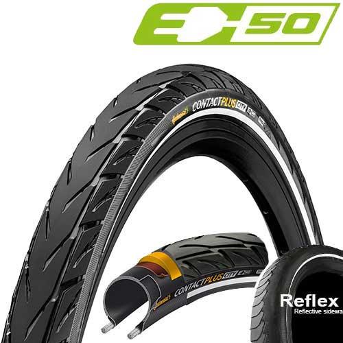 Actual product image Continental Contact Plus City (28 x 1 3/8 x 1 5/8, 37-622)