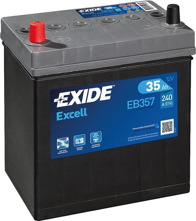 Actual product image Exide Excell (12 V, 35 Ah, 240 A)