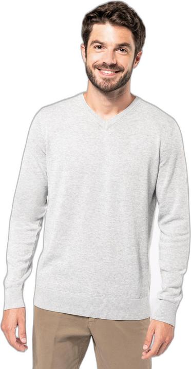 Actual product image Kariban Eco-friendly v-neck sweater (M)