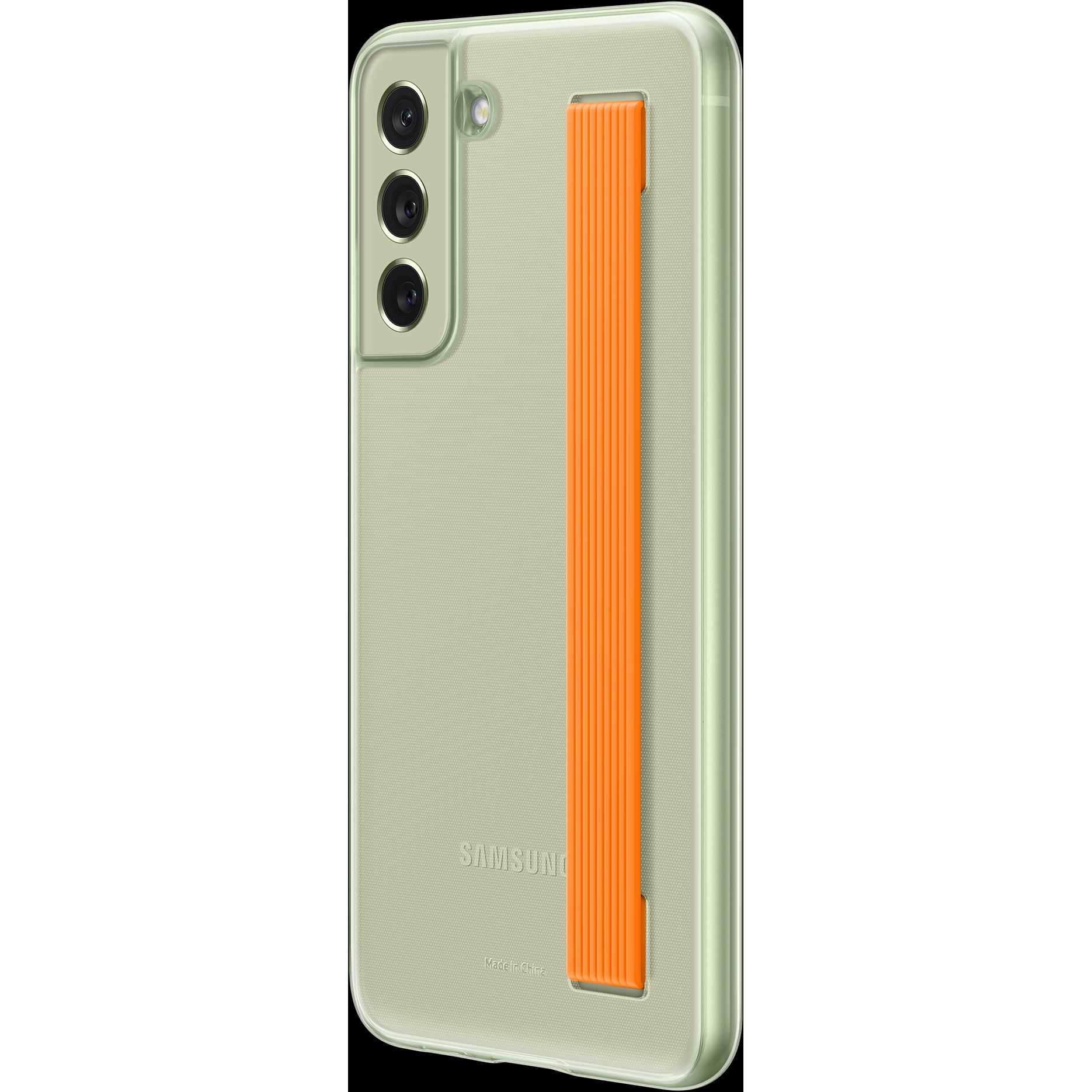 Thumbnail - Samsung Clear Strap Cover (Samsung Galaxy S21 FE), Smartphone Hülle, Grün