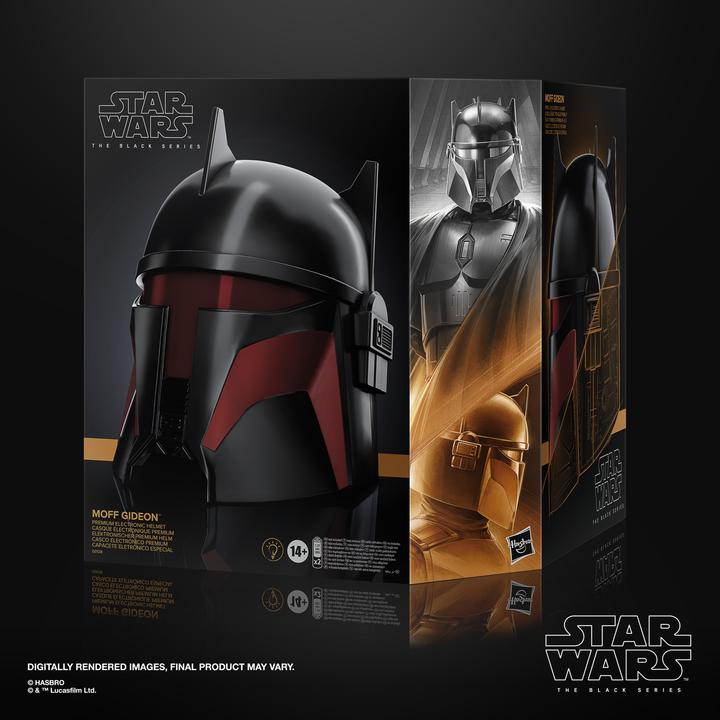 Produktbild Hasbro Star Wars: The Mandalorian Black Series Elektronischer Helm Moff Gideon