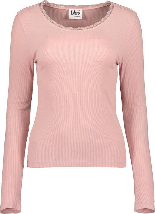 Produktbild Blue seven Rippshirt «Spitze» (40)
