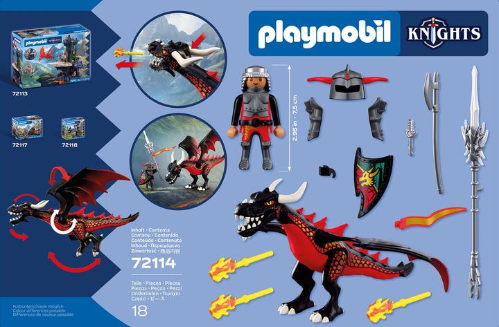 Produktbild Playmobil 72114 Schwarzer Drache
