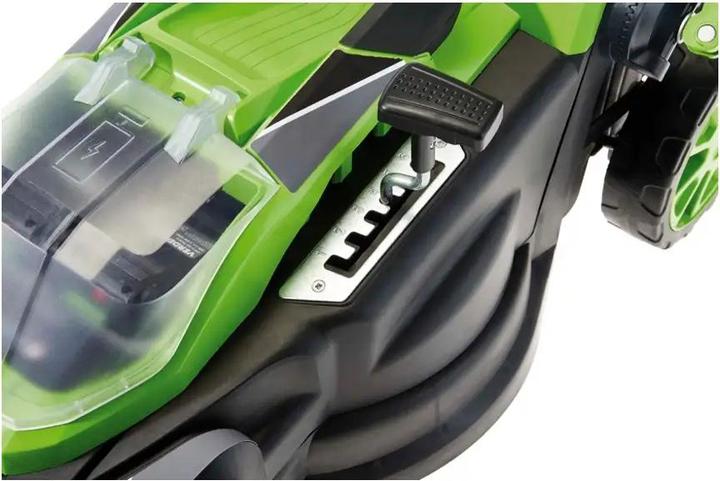 Actual product image Verdemax RS20 AkkuRasenmäher2x20V2,5Ah, Schnittbreite 38 cm (Rechargeable battery operated)