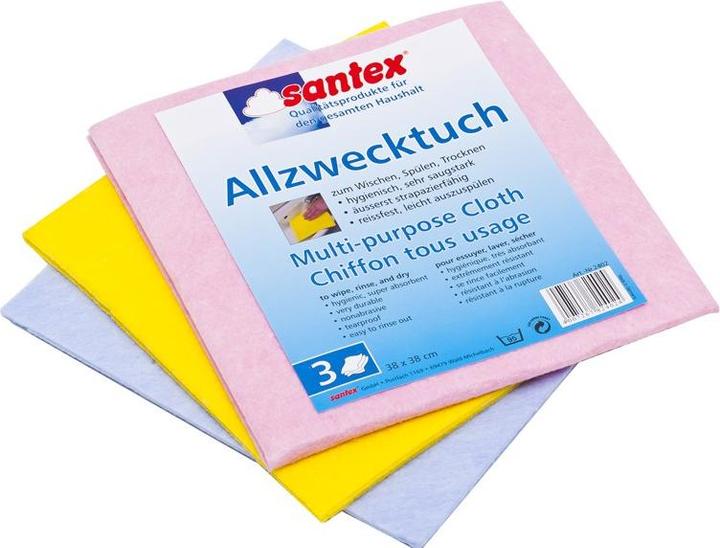 Santex Chiffons multi-usages 3 pcs (3 pcs)