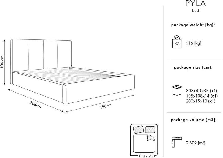 Image du produit Micadoni Pyla (180 x 200 cm)