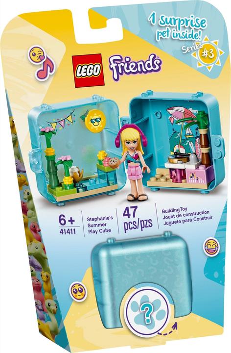 Actual product image LEGO Stephanie's summer cube beach party (41411, LEGO Friends)