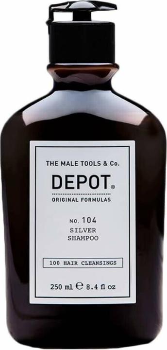 Produktbild Depot - No. 104 Silver Shampoo 250 ml (250 ml, Flüssiges Shampoo)