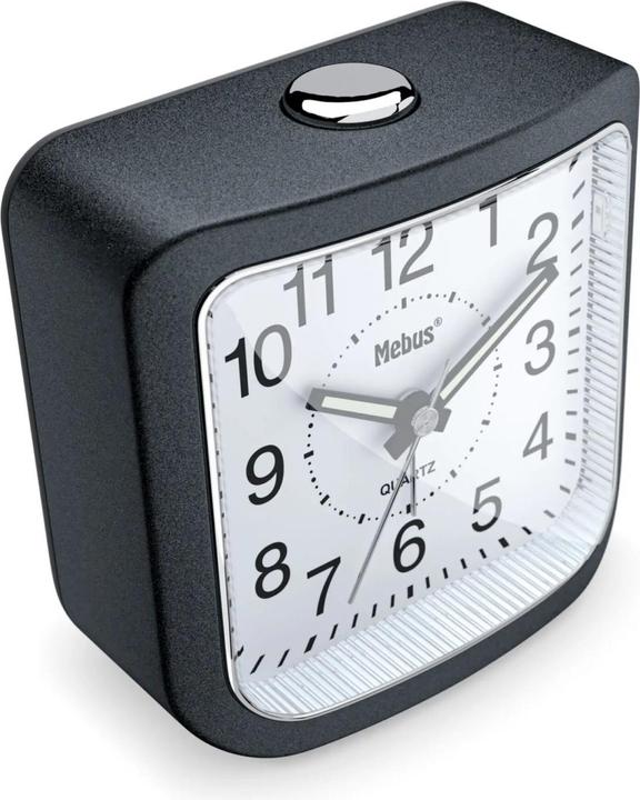Produktbild Mebus 56987 Dunkelgrau Quarzwecker