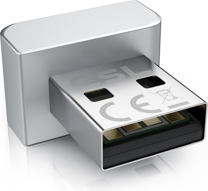 Produktbild CSL Fingerabdrucksensor, bis zu 10 IDs, biometrische Authentifizierung, Windows 11, Plug & Play, USB-A