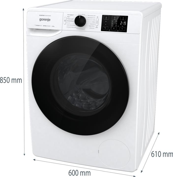Image du produit Gorenje Machine à laver (9 kg, Droite)