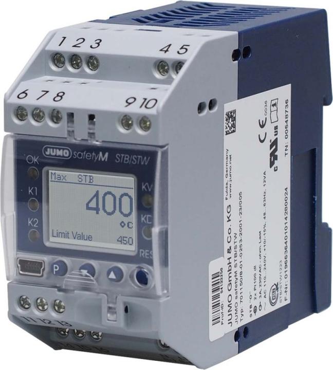 Actual product image Jumo Temperature limiter safetyM STB/STW Safety temperature limiter, safety temperature monitor