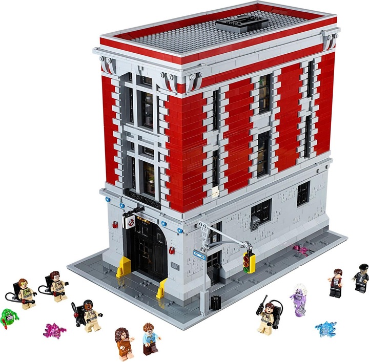 Produktbild LEGO Ghostbusters - Feuerwehr-Hauptquartier (75827, LEGO Seltene Sets)