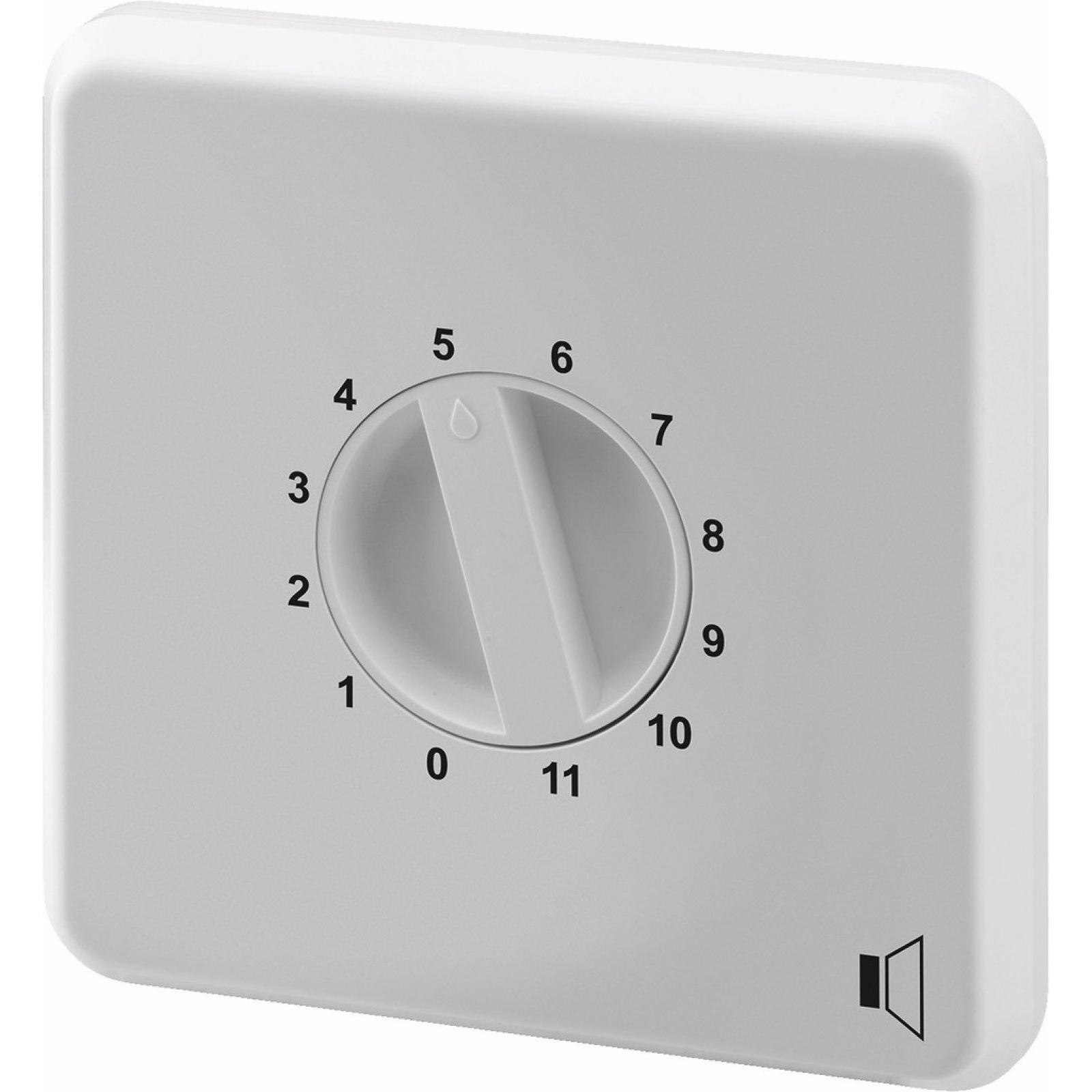 Monacor ELA-Abschwaecher 100V 35W 12 Stufen, Lautsprecher Bauteile, Weiss