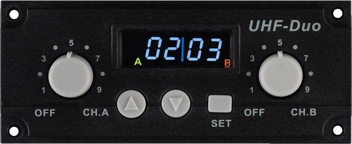 Actual product image Monacor Receiver module 2-channel multi-frequency
