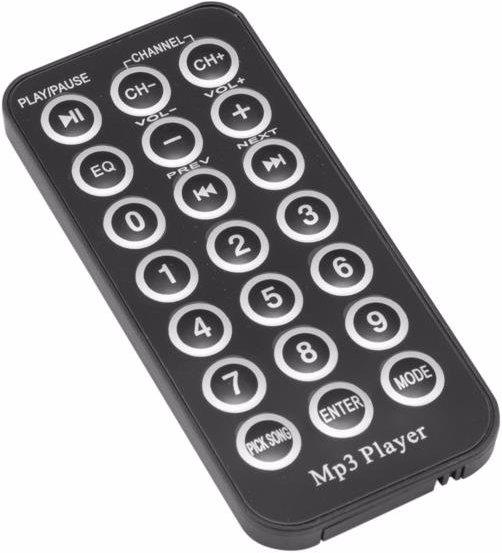 Actual product image Omnitronic L-4 Remote control (IR) CPE/CPZ amplifier