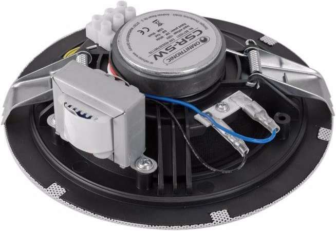 Image du produit Omnitronic CSR-5W Haut-parleur de plafond blanc (1 pièce)