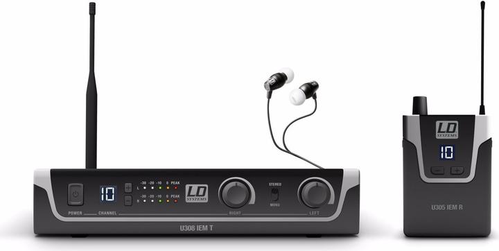 Actual product image LD Systems U308 IEM HP In-Ear Monitoring System (In-Ear System)