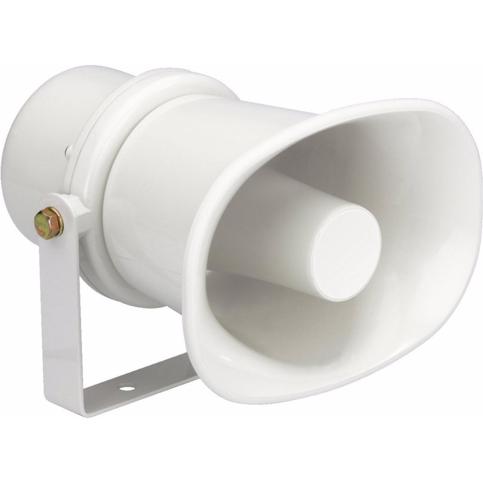 Monacor Druckkammerlautsprecher (Passiv), PA Lautsprecher, Weiss